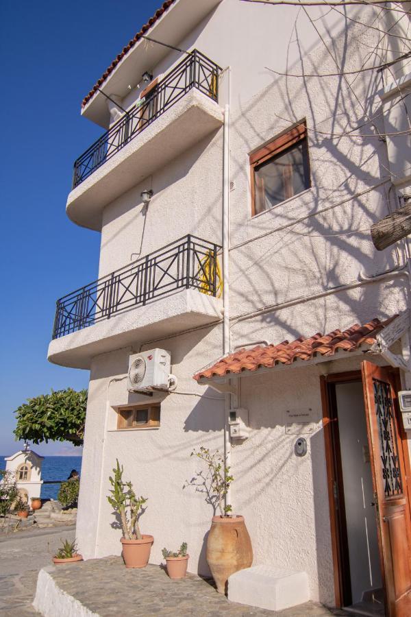 מוכלוס The Island House - Family Size Apt - Overlooking The Aegean - 3 Steps From The Beach מראה חיצוני תמונה